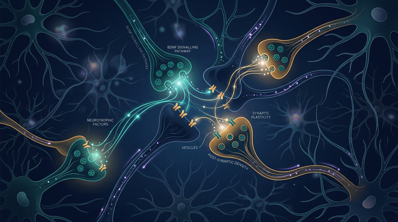 Ilustrație articol blog TeleMind, România: Neurogeneză și modulare neurotrofică (BDNF/VEGF): politerapie cu antidepresive. Ghid medical educativ pentru pacienți; revizuire conținut Dr. Lavinia Dobrescu, medic specialist psihiatru și psihoterapeut.