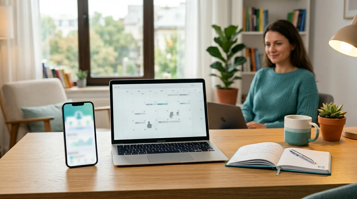 TeleMind România: funcții de consult psihiatric video, mood tracking și documente pentru profesori și titularizare, imagine ilustrativă pentru pacienți și medici.